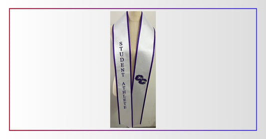 difference between a stole and a sash for graduation