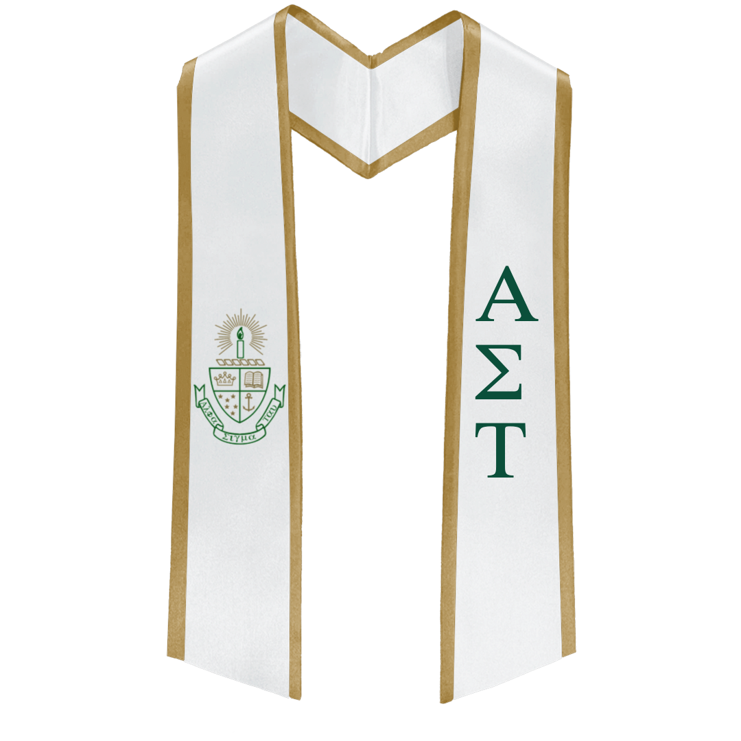 Alpha Sigma Tau Deluxe Stole