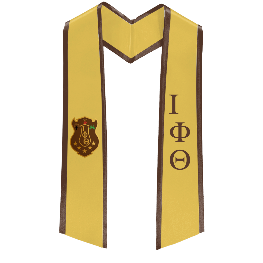 Iota Phi Theta Deluxe Graduation Stole – Custom Fraternity Stole