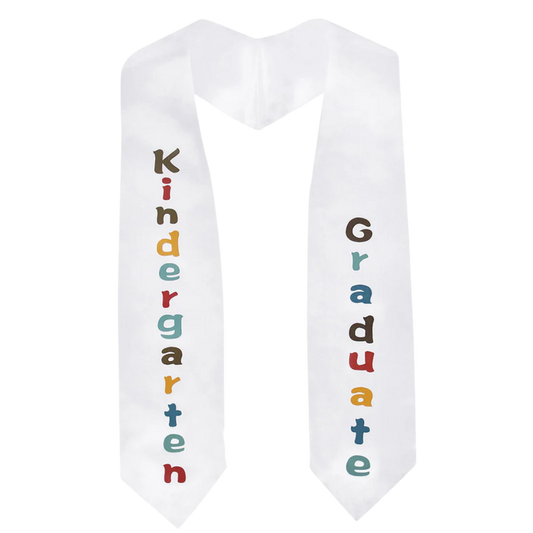 Kindergarten Graduate Stole