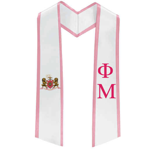 Phi Mu Deluxe Stole