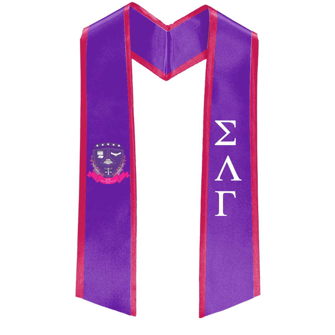 Sigma Lambda Gamma Deluxe Stole