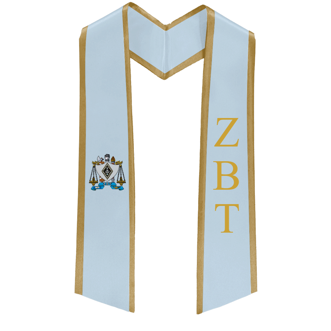 Zeta Beta Tau Deluxe Stole