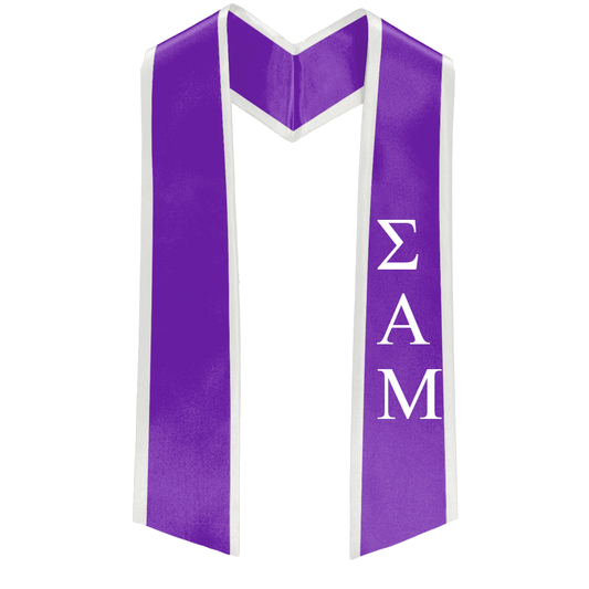 Sigma Alpha Mu Deluxe Stole
