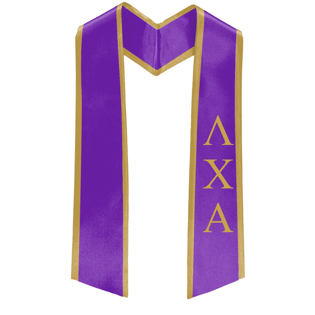 Lambda Chi Alpha Deluxe Graduation Stole