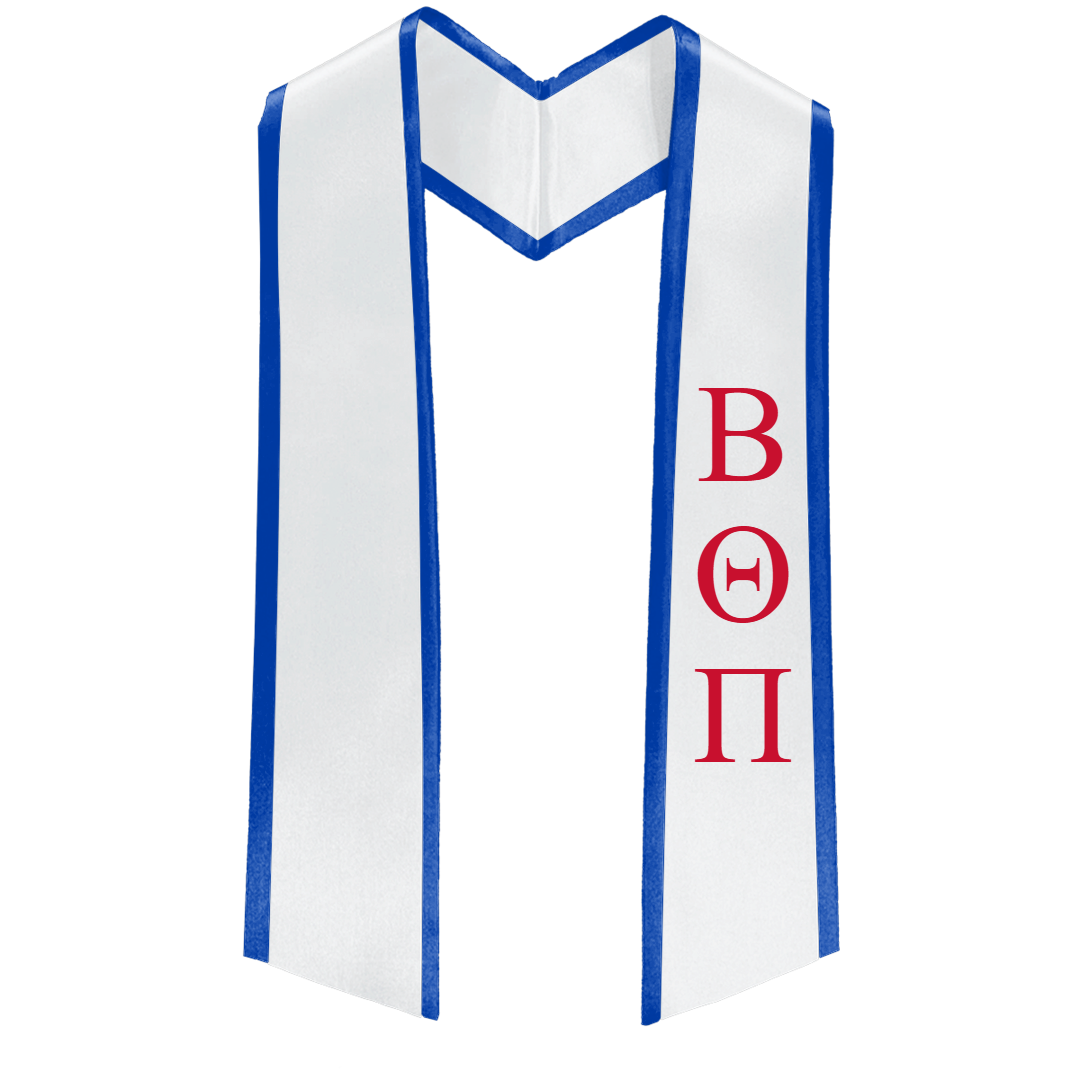 Beta Theta Pi Deluxe Graduation Stole – Custom Fraternity Stole