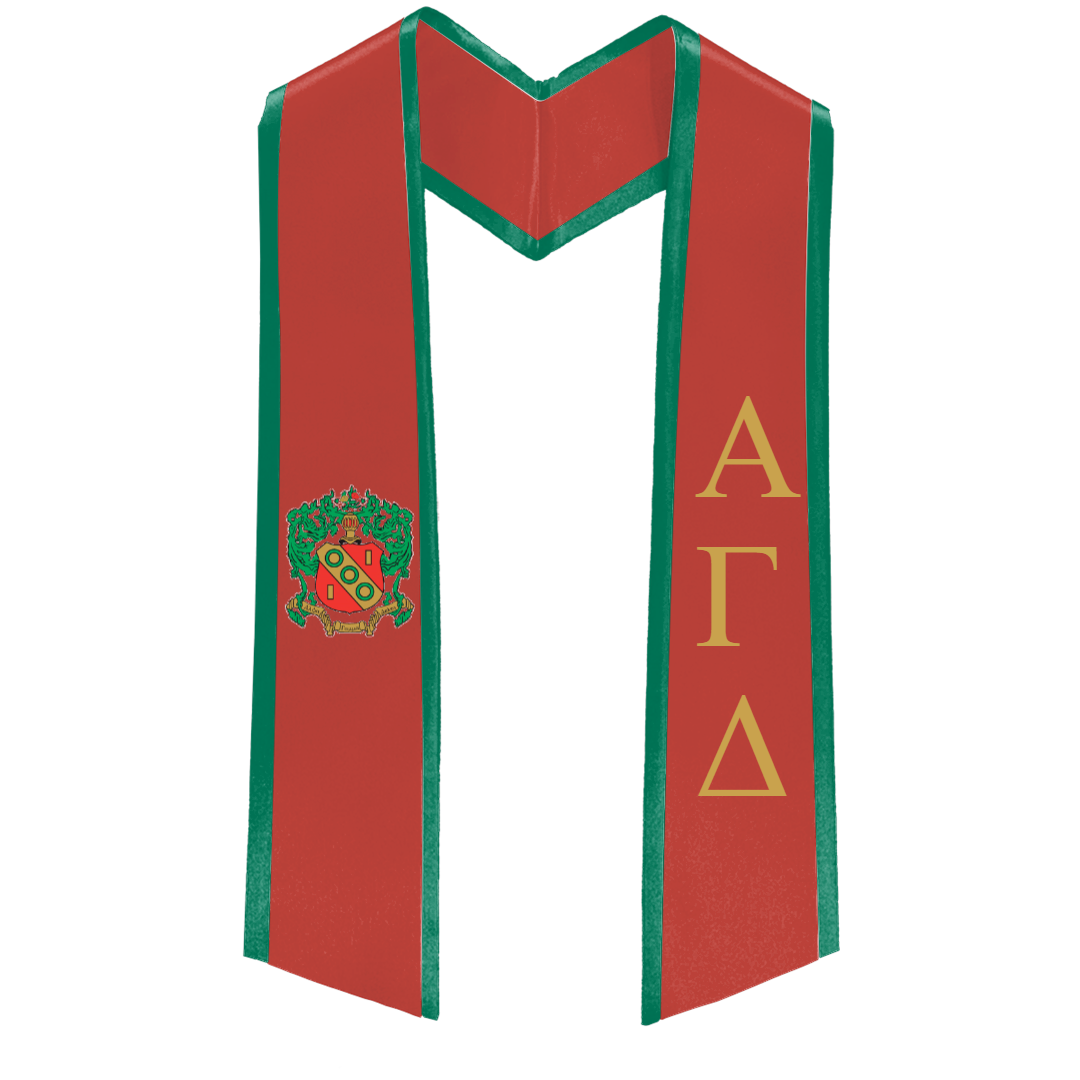 Alpha Gamma Delta Deluxe Stole