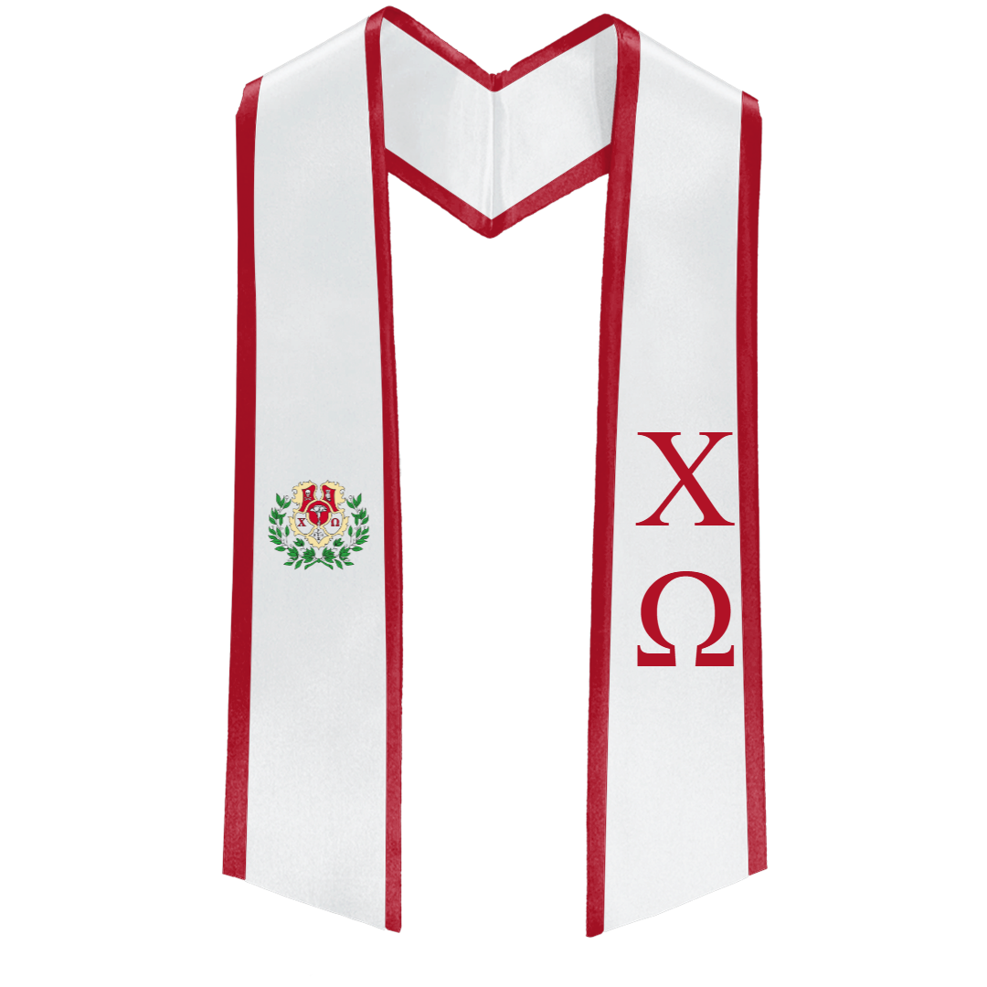 Chi Omega Deluxe Stole