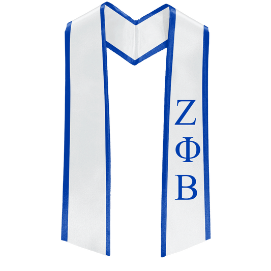Zeta Beta Phi Deluxe Stole