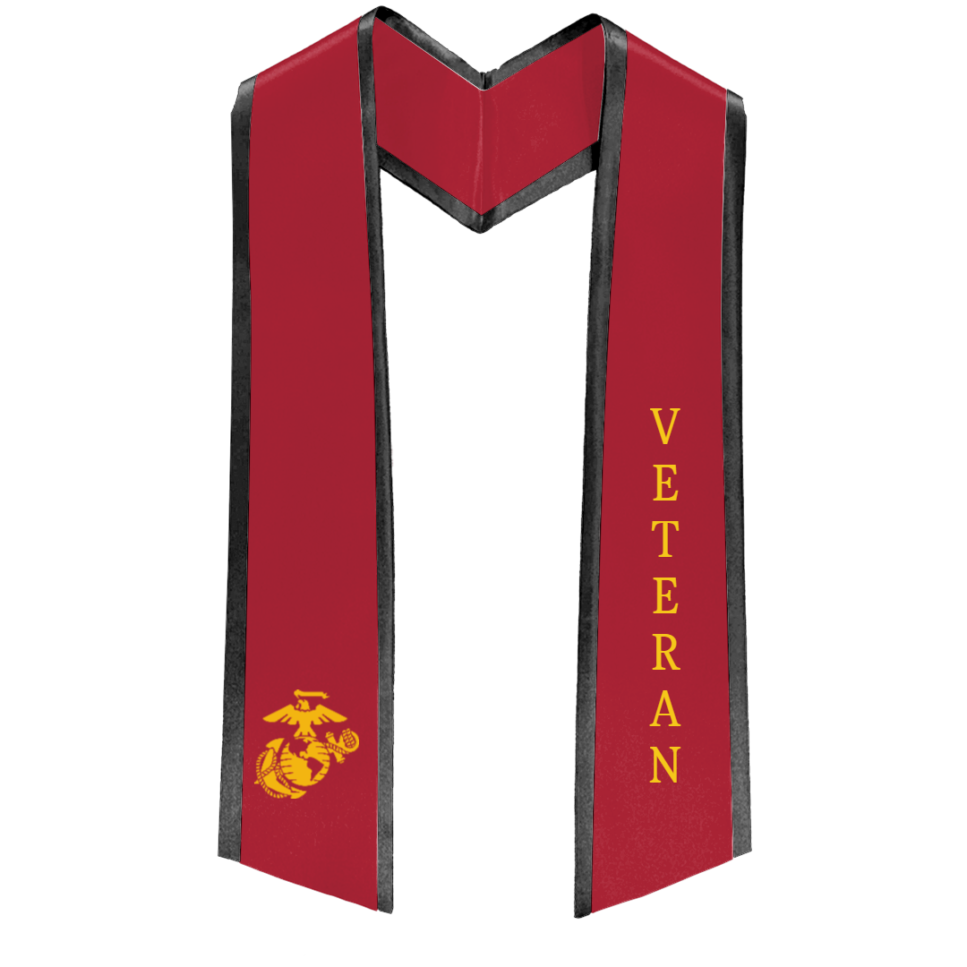 U.S. Marine Corps Veterans Deluxe Stole