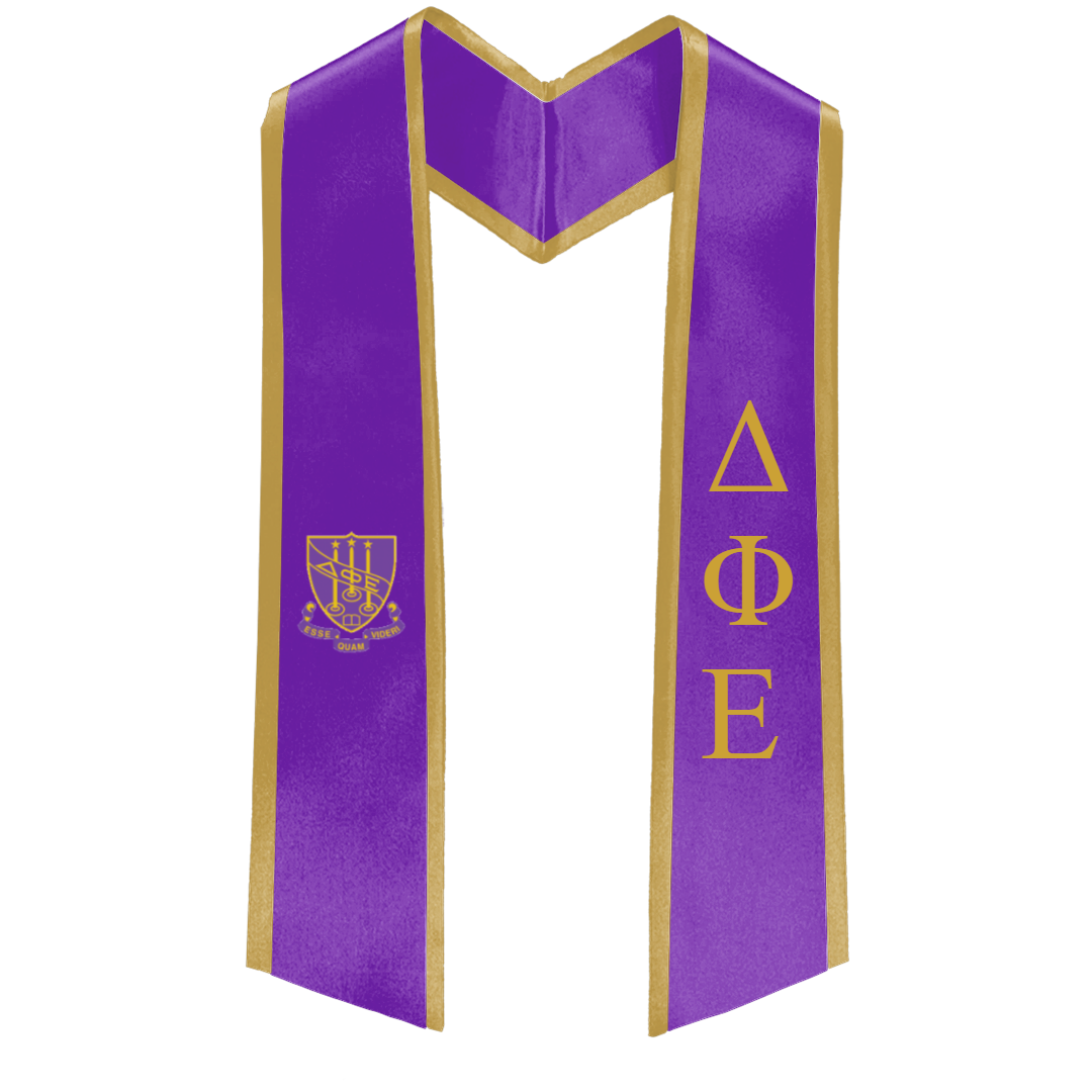 Delta Phi Epsilon Deluxe Stole
