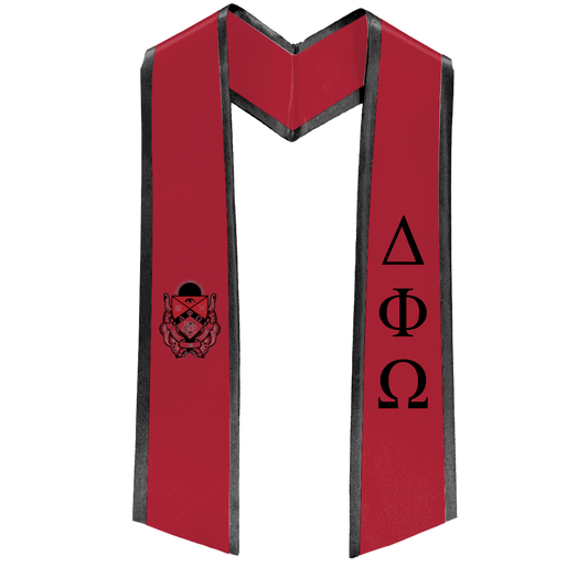 Delta Phi Omega Deluxe Stole