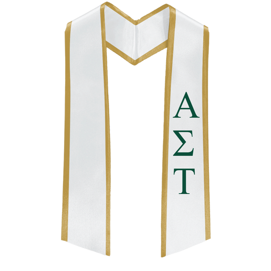 Alpha Sigma Tau Deluxe Stole