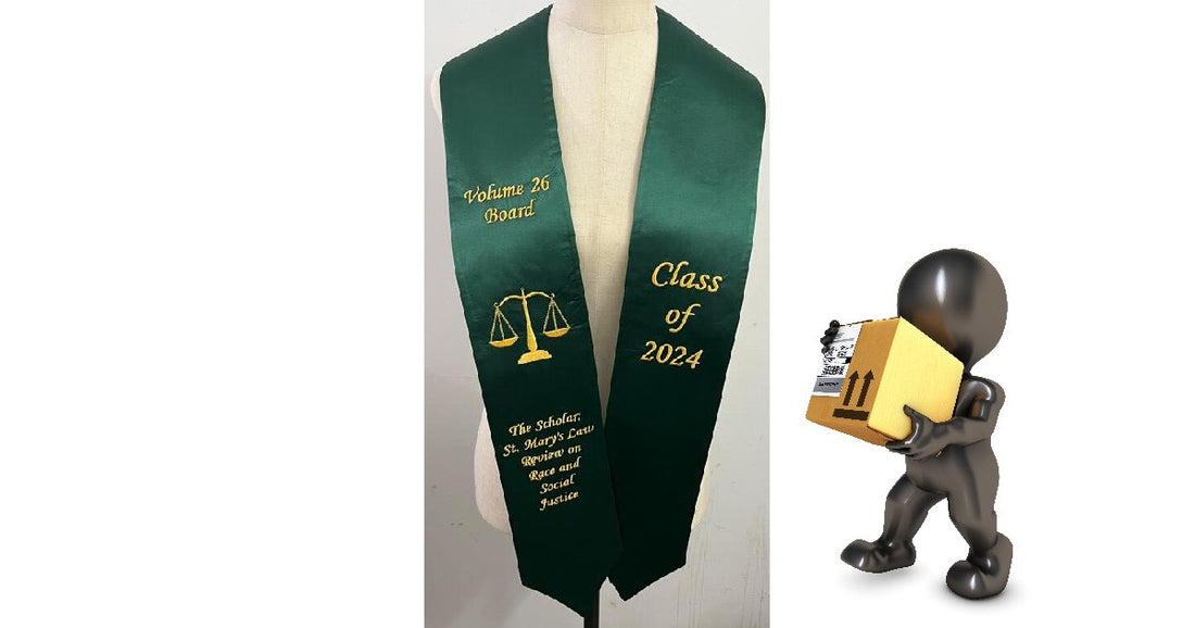 custom graduation stoles 