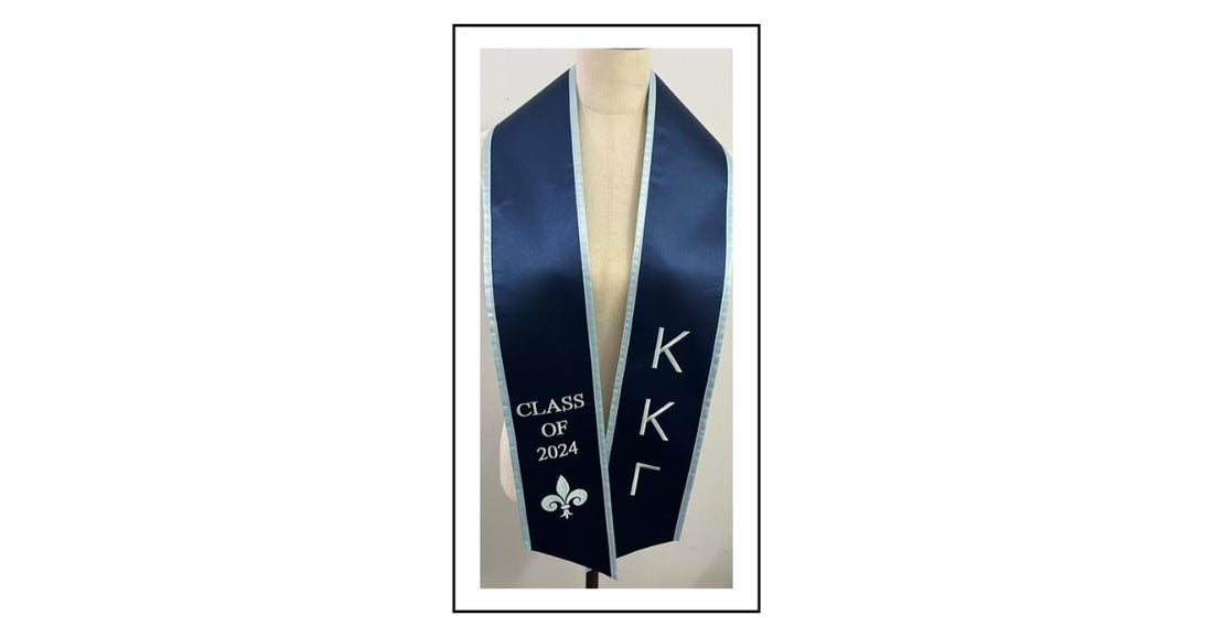 Image of a custom graduation stole - Create A Stole