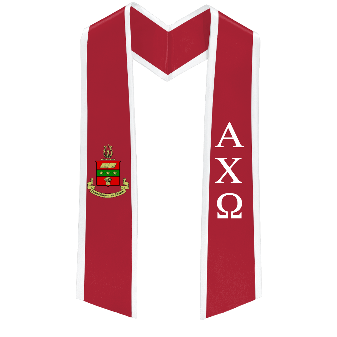 Alpha Chi Omega Deluxe Stole