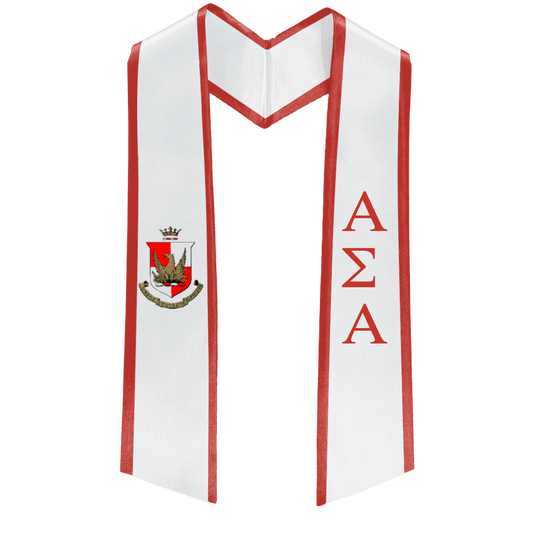 Alpha Sigma Alpha Deluxe Stole