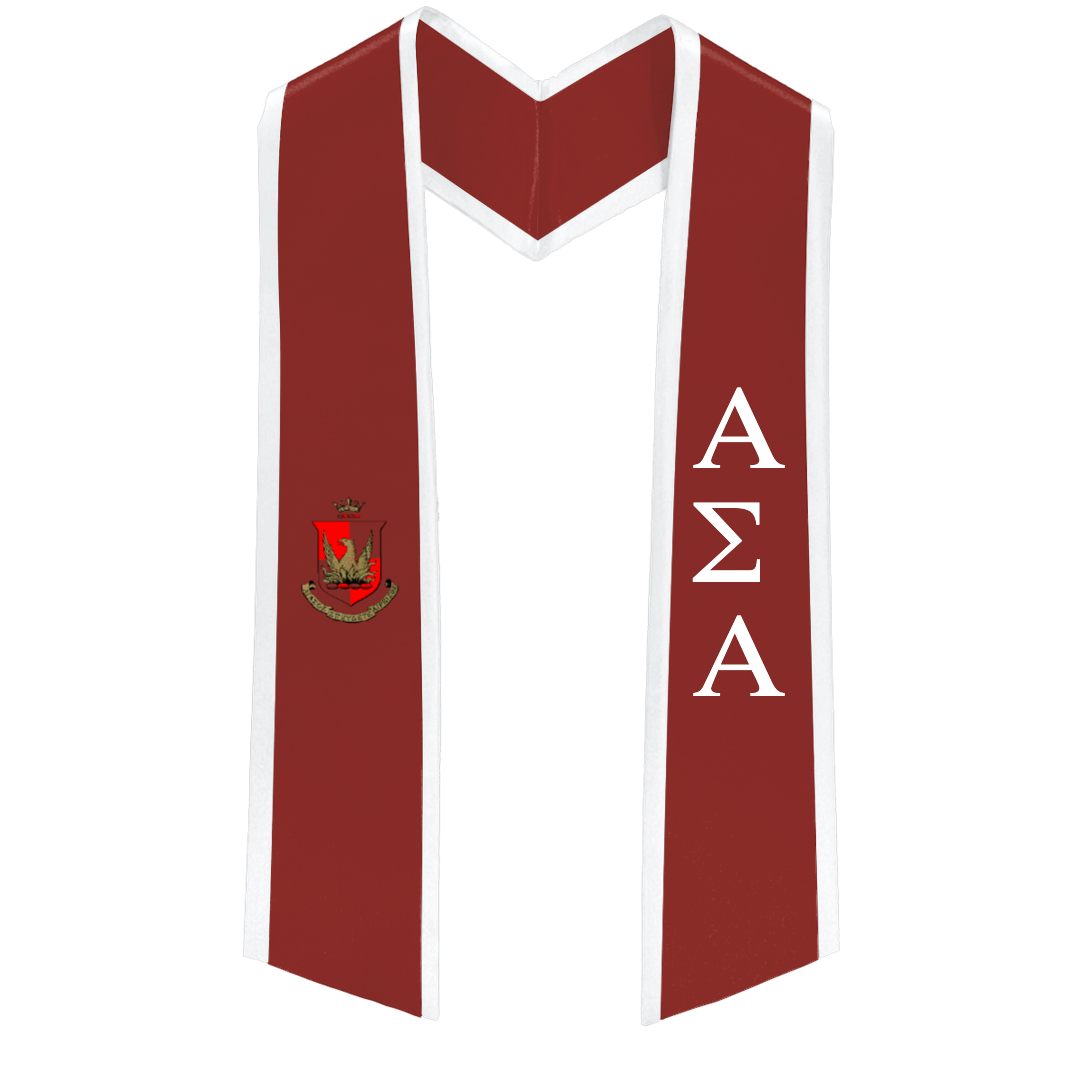 Alpha Sigma Alpha Deluxe Stole