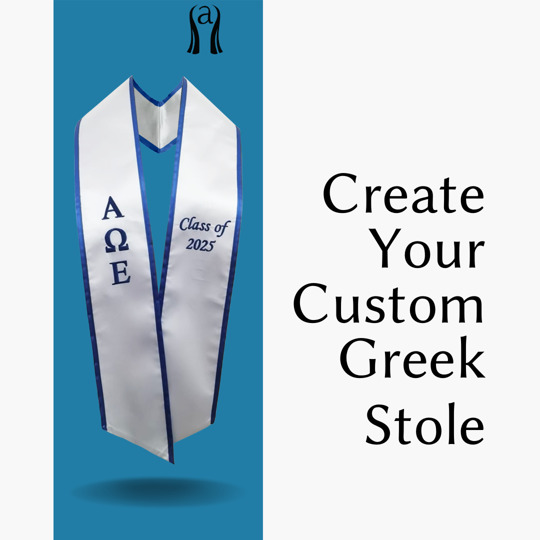 Custom Greek Stole Builder