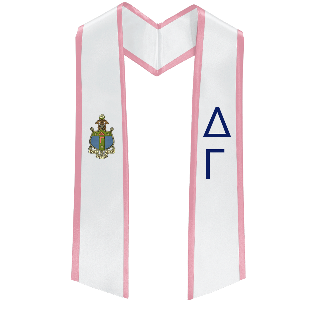 Delta Gamma Deluxe Graduation Stole