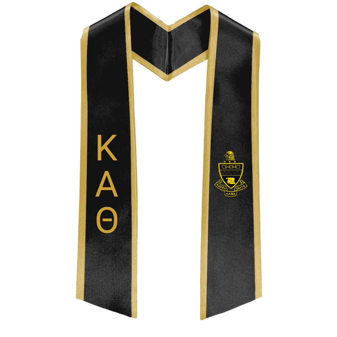 Kappa Alpha Theta Deluxe Graduation Stole
