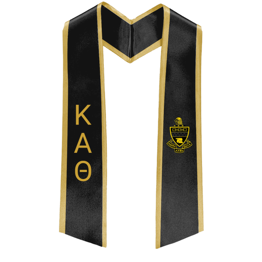 Kappa Alpha Theta Deluxe Graduation Stole