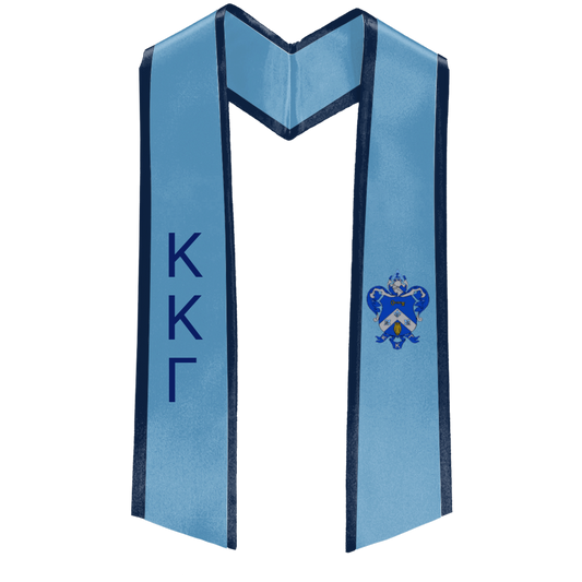 Kappa Kappa Gamma Deluxe Graduation Stole