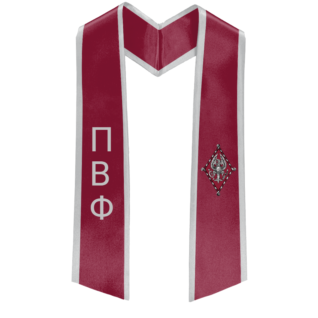 Pi Beta Phi Deluxe Graduation Stole