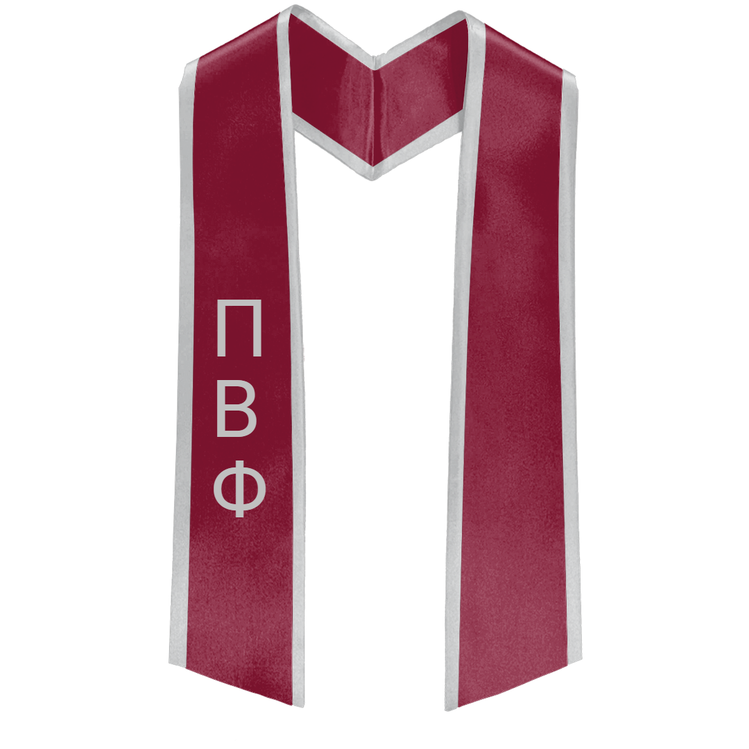 Pi Beta Phi Deluxe Graduation Stole