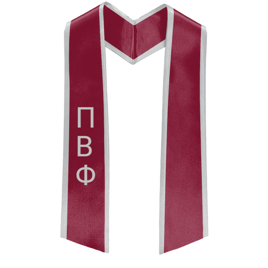 Pi Beta Phi Deluxe Graduation Stole