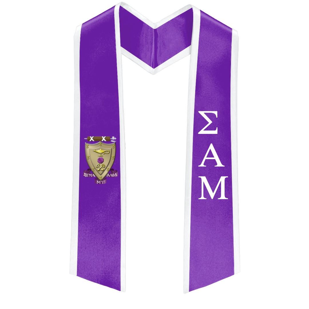 Sigma Alpha Mu Deluxe Stole