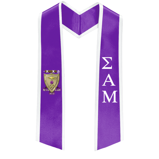 Sigma Alpha Mu Deluxe Stole