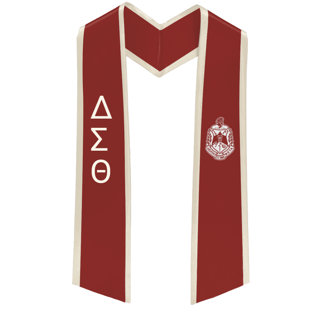 Delta Sigma Theta Deluxe Graduation Stole