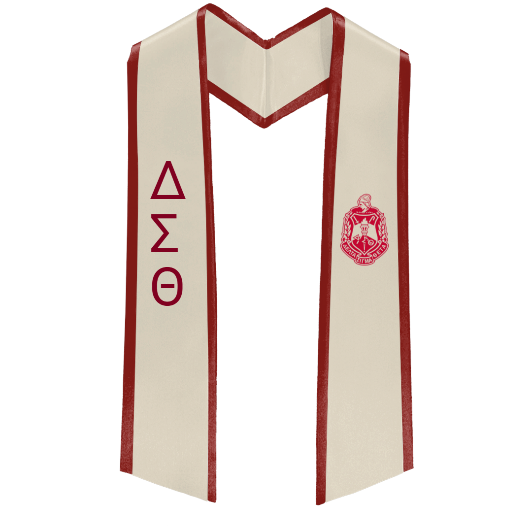 Delta Sigma Theta Deluxe Graduation Stole