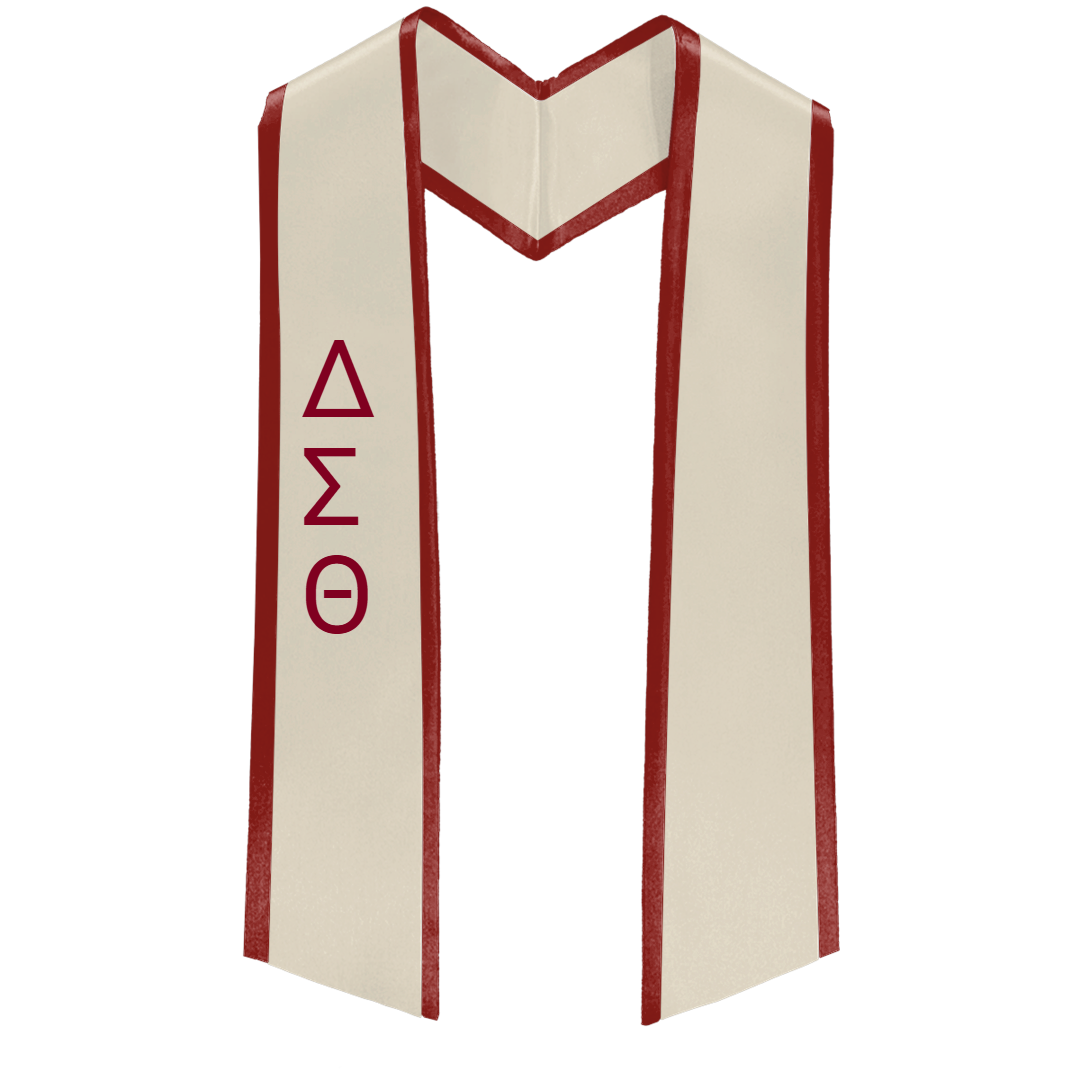Delta Sigma Theta Deluxe Graduation Stole