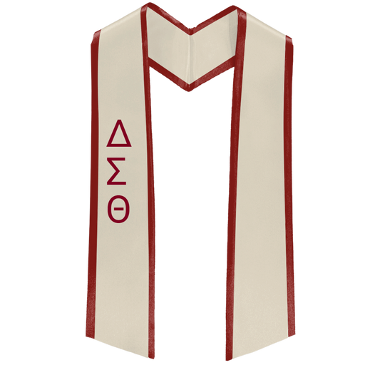 Delta Sigma Theta Deluxe Graduation Stole