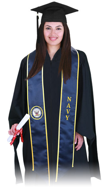 U.S. Navy Deluxe Graduation Stole