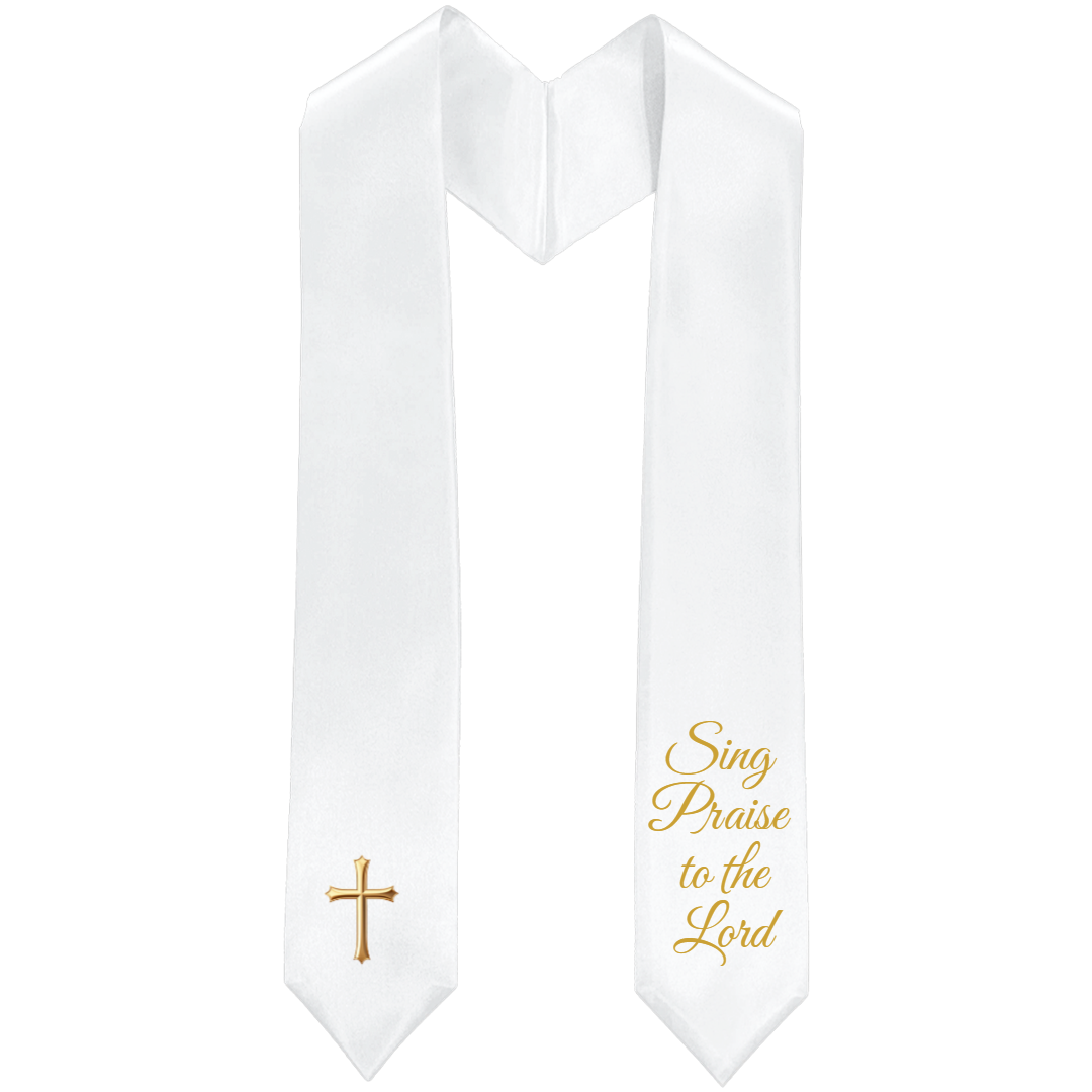 Sing Praise to the Lord Traditional Choir Stole