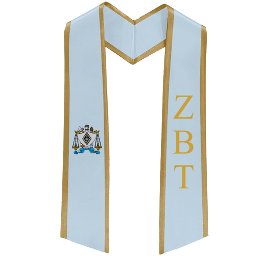 Zeta Beta Tau Deluxe Stole