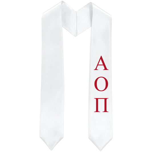 Alpha Omicron Pi Standard Stole
