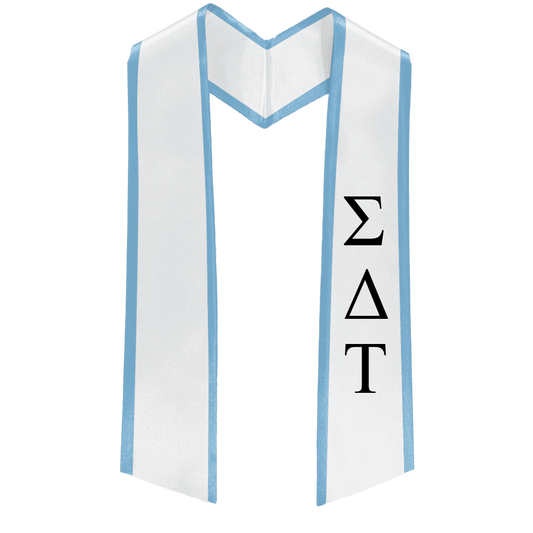 Sigma Delta Tau Deluxe Stole