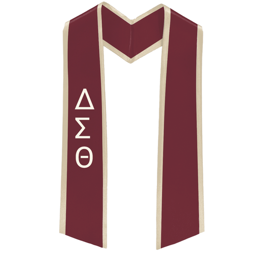 Delta Sigma Theta Deluxe Graduation Stole