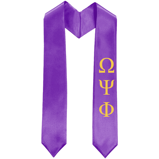 Omega Psi Phi Standard Stole