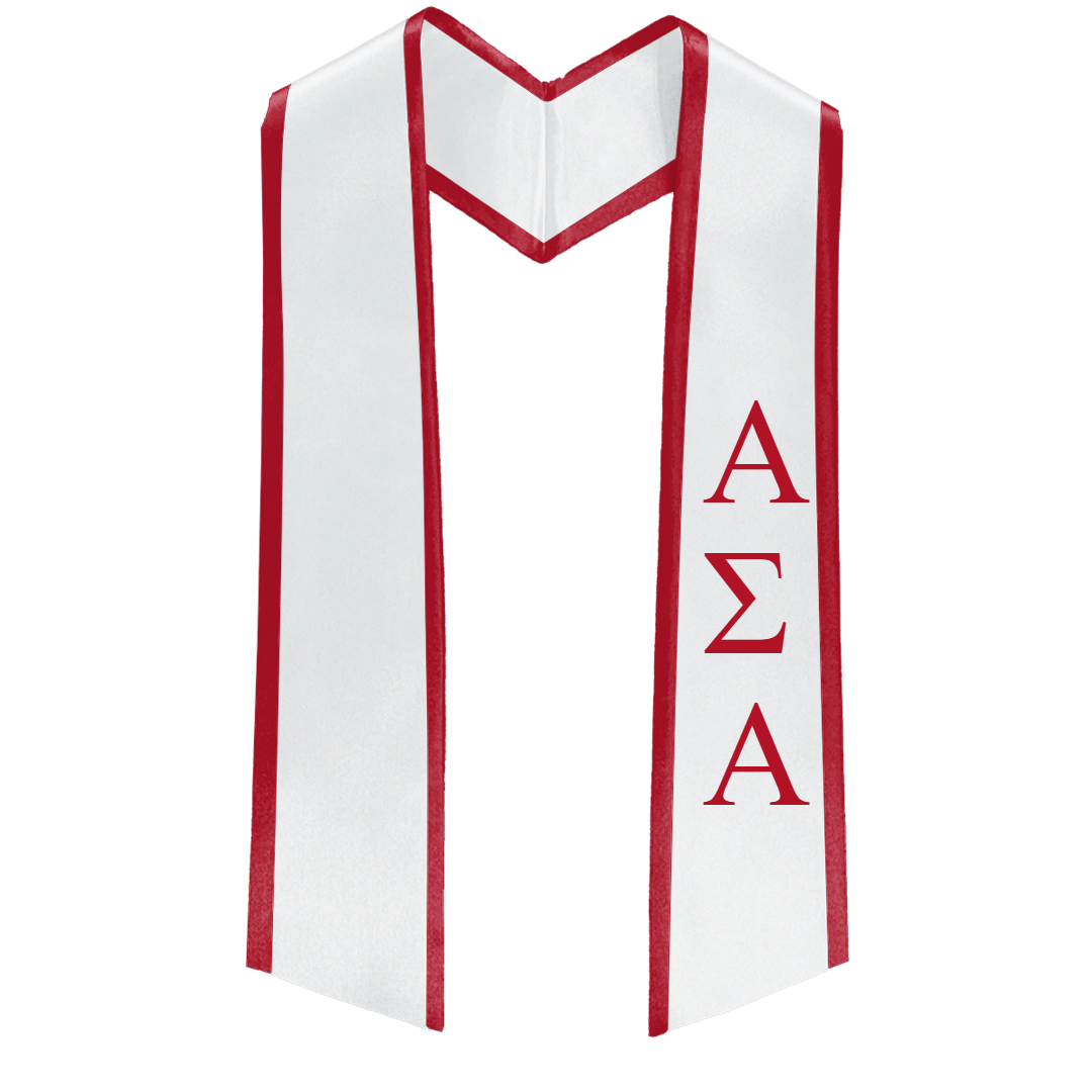 Alpha Sigma Alpha Deluxe Stole