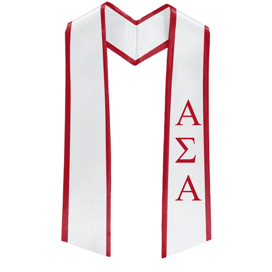 Alpha Sigma Alpha Deluxe Stole