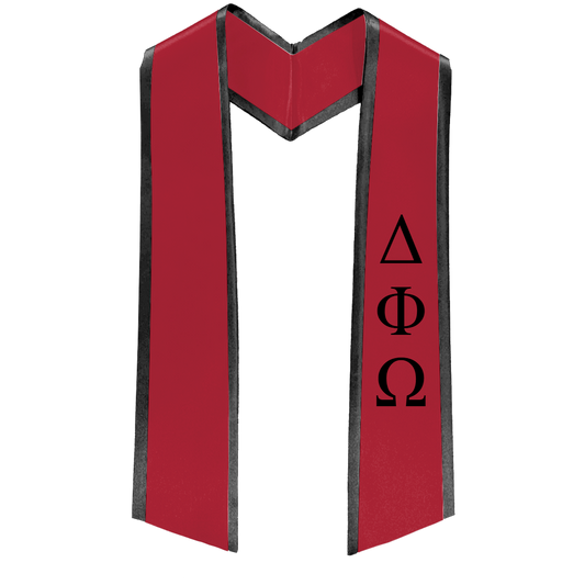 Delta Phi Omega Deluxe Stole
