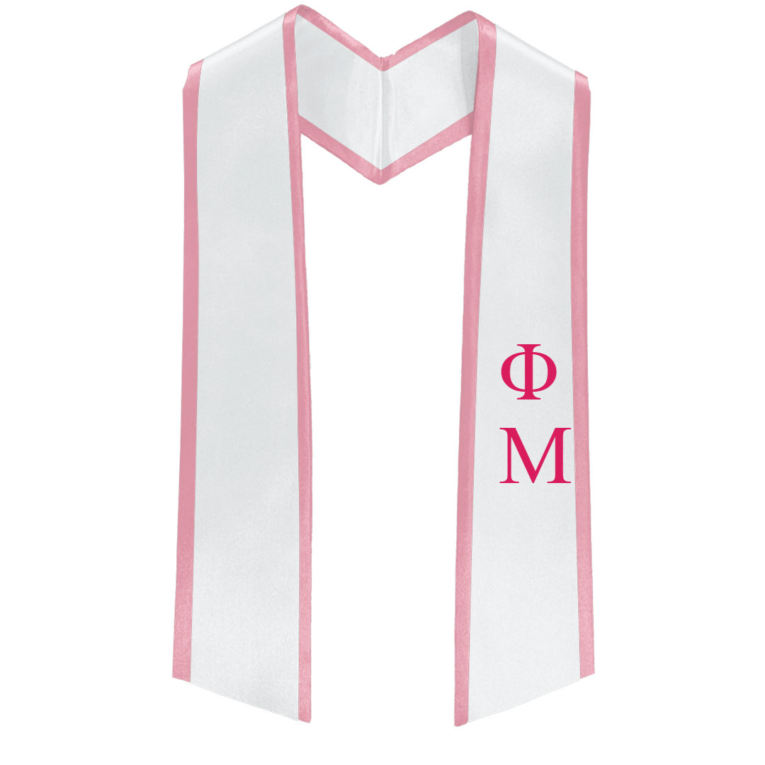 Phi Mu Deluxe Stole