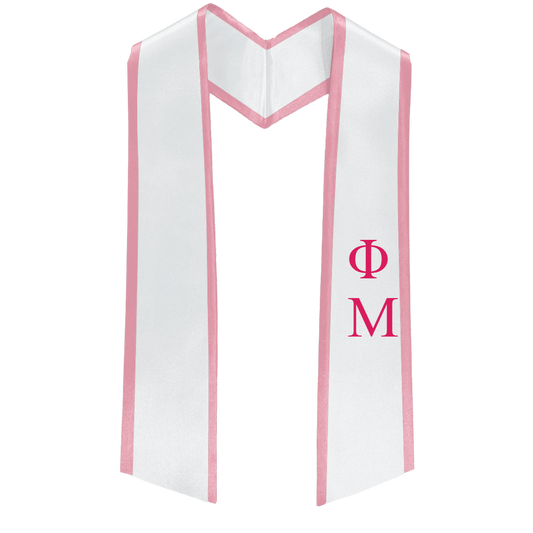 Phi Mu Deluxe Stole