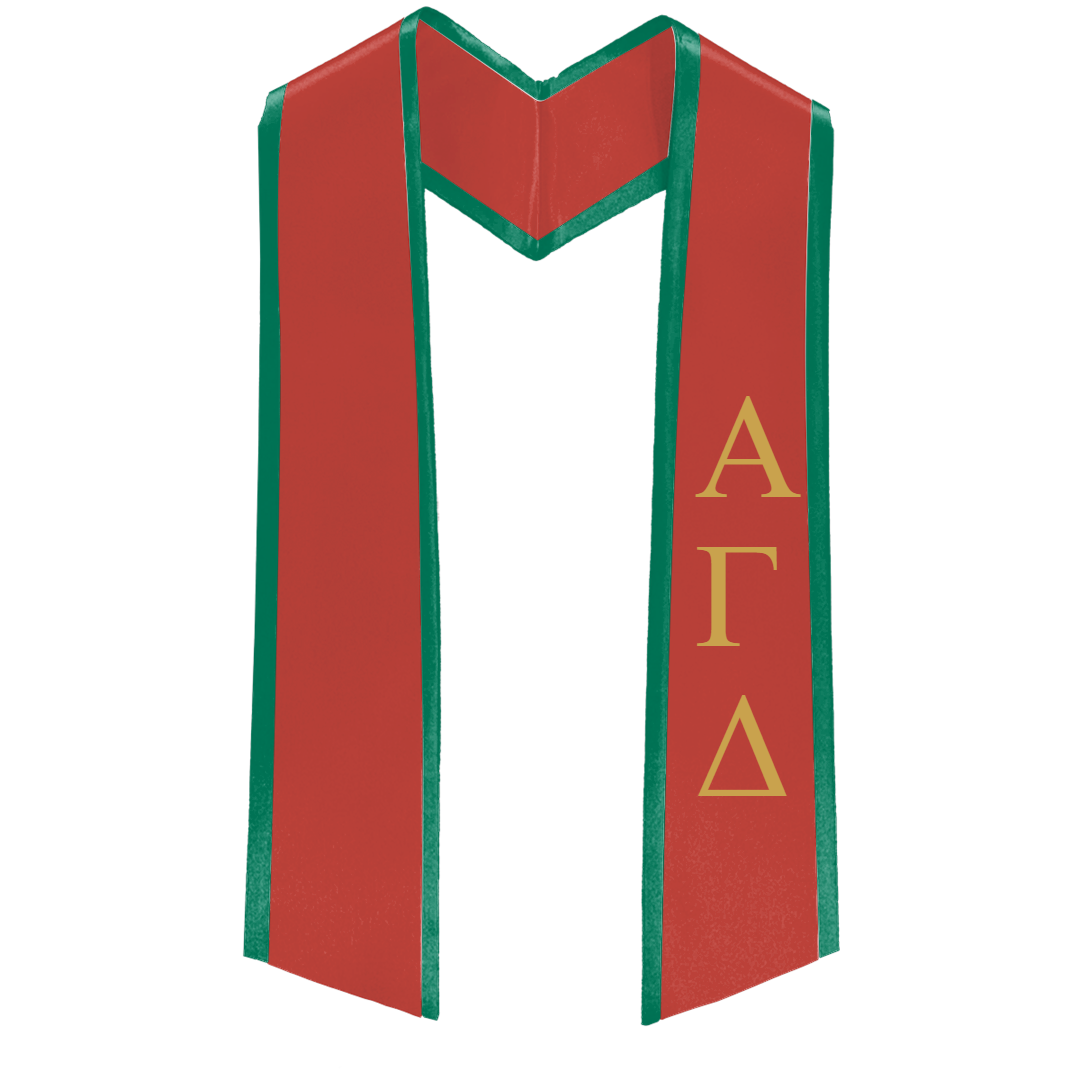 Alpha Gamma Delta Deluxe Stole