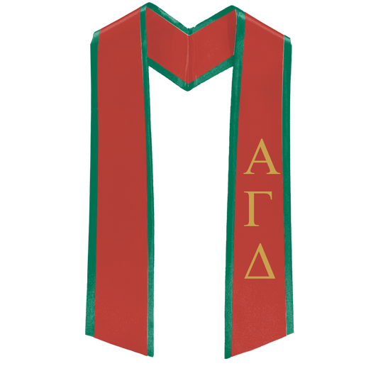 Alpha Gamma Delta Deluxe Stole